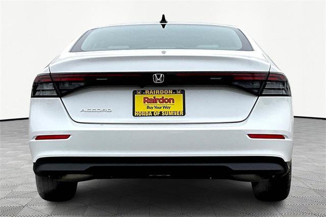 new 2025 Honda Accord car, priced at $32,165