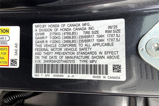 new 2026 Honda CR-V car, priced at $33,815
