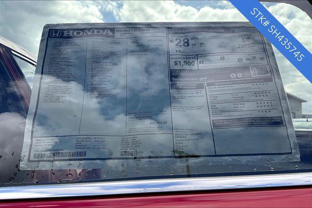 new 2025 Honda CR-V car, priced at $30,500