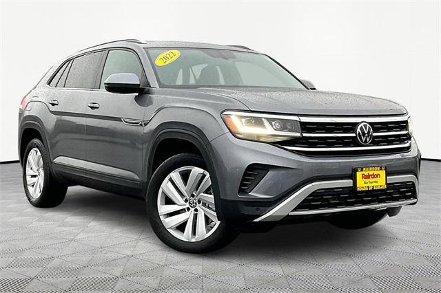 used 2022 Volkswagen Atlas Cross Sport car, priced at $27,888