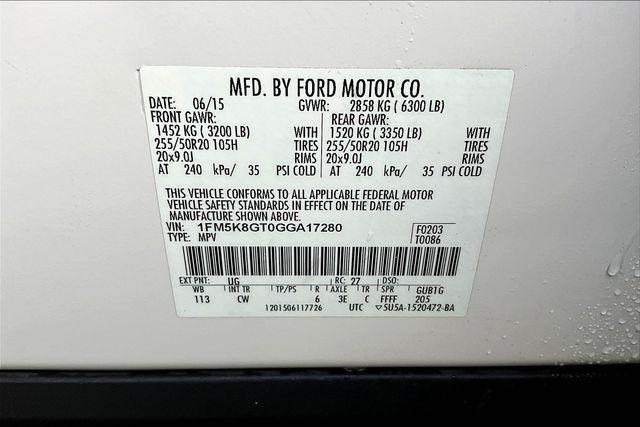 used 2016 Ford Explorer car, priced at $12,491