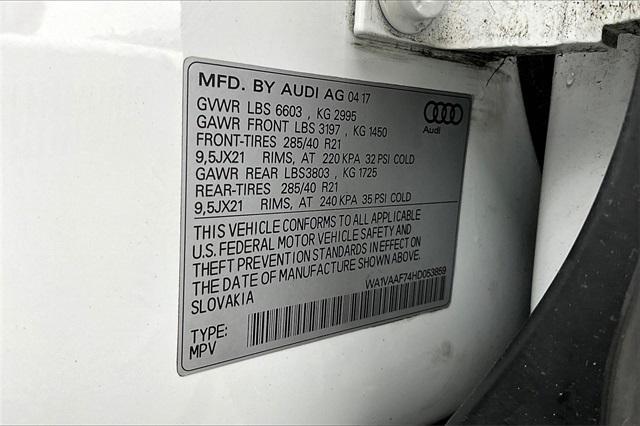 used 2017 Audi Q7 car, priced at $17,977