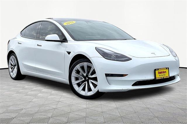 used 2022 Tesla Model 3 car, priced at $20,888