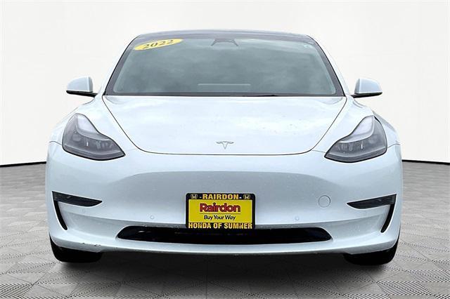 used 2022 Tesla Model 3 car, priced at $20,888