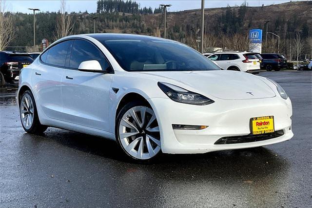 used 2022 Tesla Model 3 car, priced at $20,977