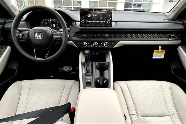 new 2025 Honda Accord car, priced at $32,110