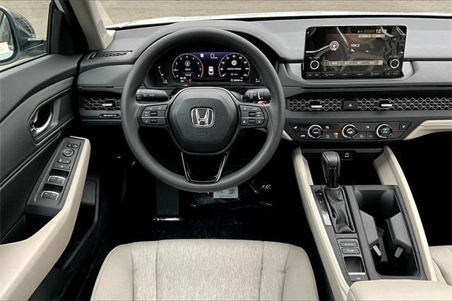 new 2025 Honda Accord car, priced at $32,110