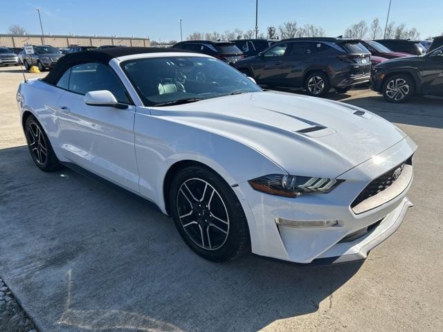 used 2021 Ford Mustang car, priced at $21,997