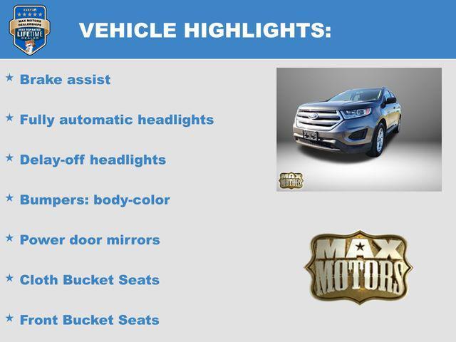 used 2017 Ford Edge car, priced at $9,550