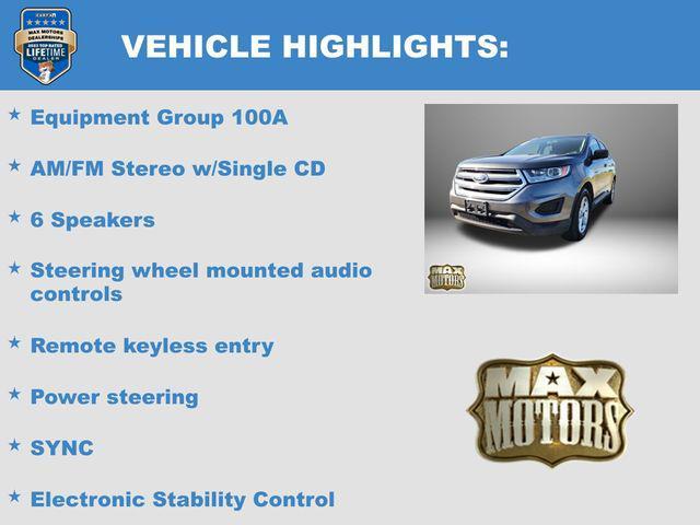 used 2017 Ford Edge car, priced at $9,550
