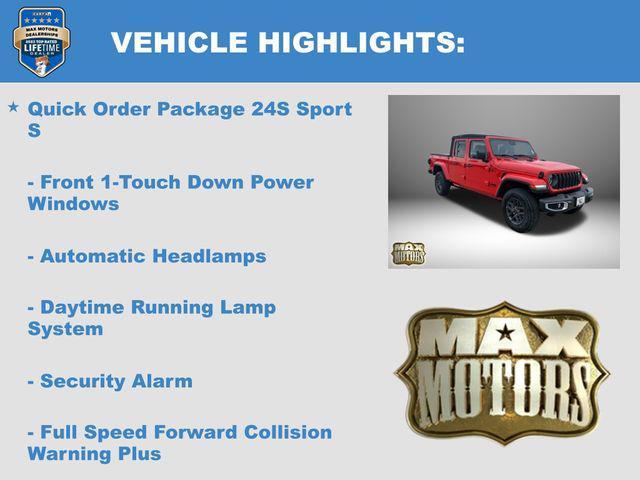 new 2024 Jeep Gladiator car, priced at $44,668