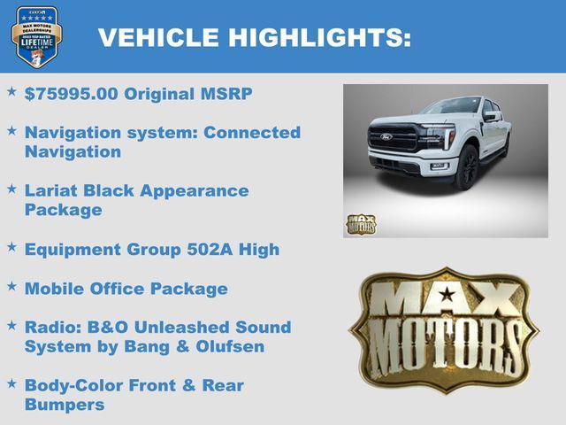 used 2024 Ford F-150 car, priced at $53,428