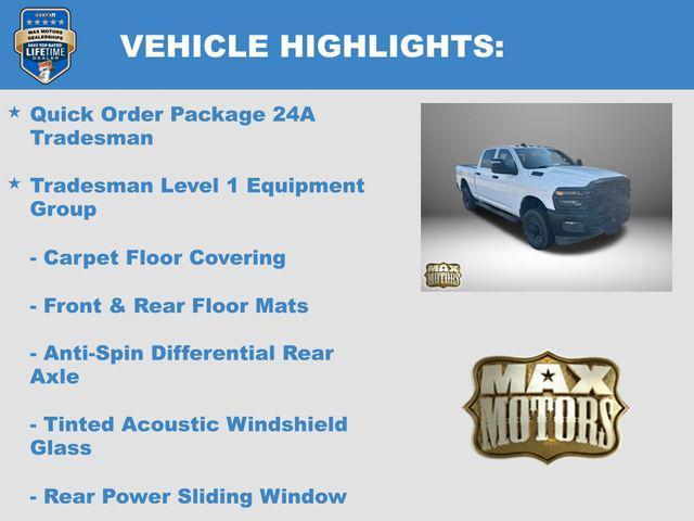 new 2025 Ram 2500 car, priced at $70,120