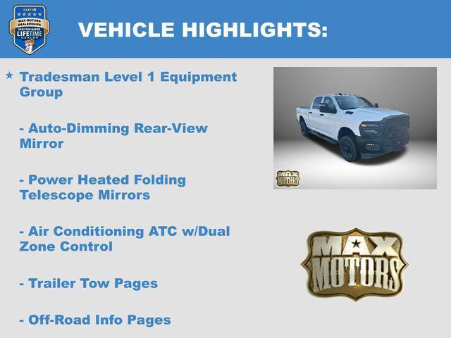 new 2025 Ram 2500 car, priced at $70,120