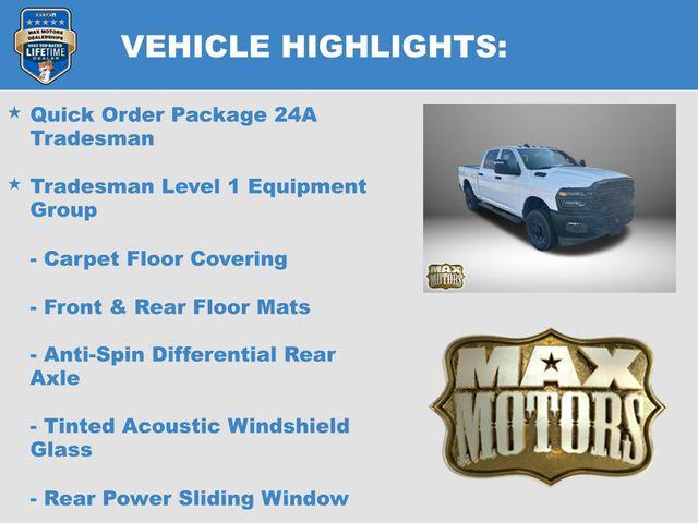 new 2025 Ram 2500 car, priced at $59,772