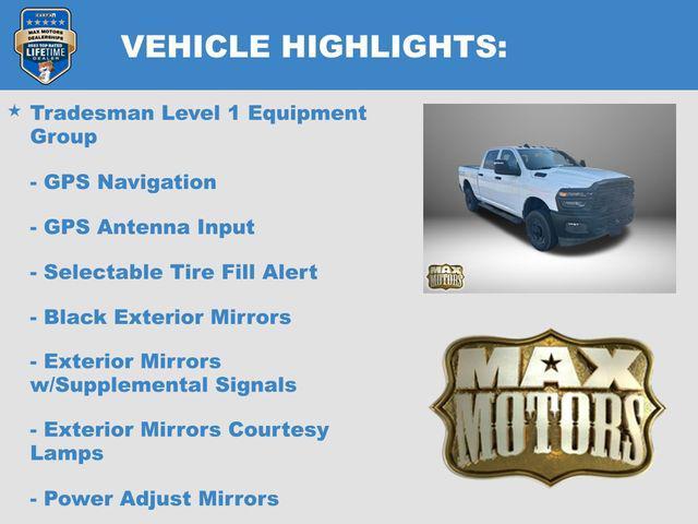 new 2025 Ram 2500 car, priced at $59,772