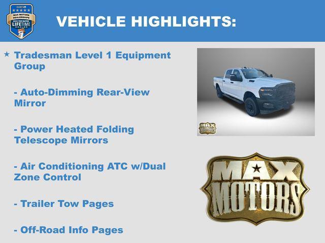 new 2025 Ram 2500 car, priced at $59,772