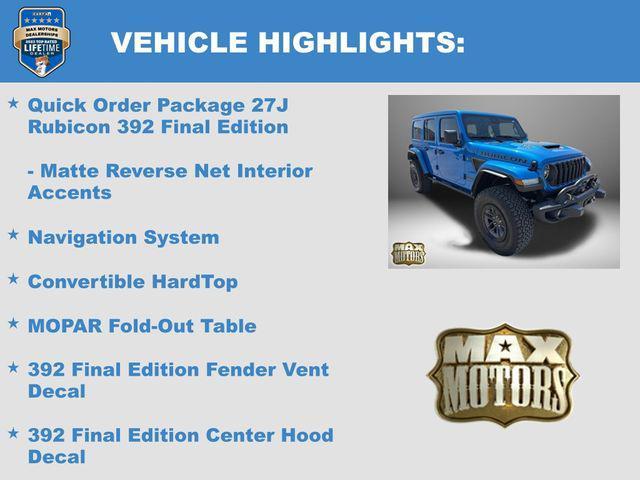 new 2024 Jeep Wrangler car, priced at $99,867