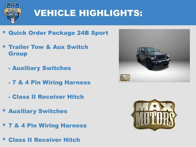 new 2025 Jeep Wrangler car, priced at $43,227