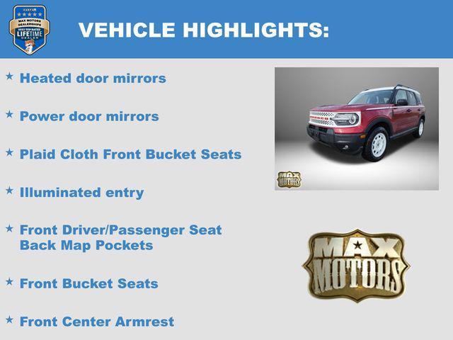 new 2025 Ford Bronco Sport car, priced at $36,226