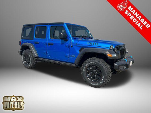 new 2023 Jeep Wrangler 4xe car, priced at $49,997