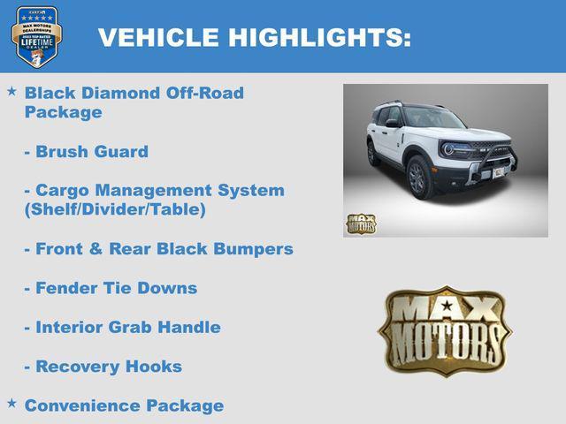 new 2025 Ford Bronco Sport car, priced at $35,760