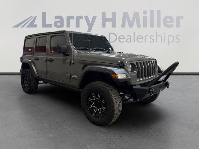 used 2020 Jeep Wrangler Unlimited car, priced at $23,572