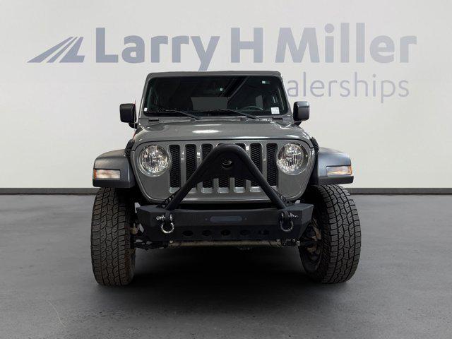 used 2020 Jeep Wrangler Unlimited car, priced at $23,572