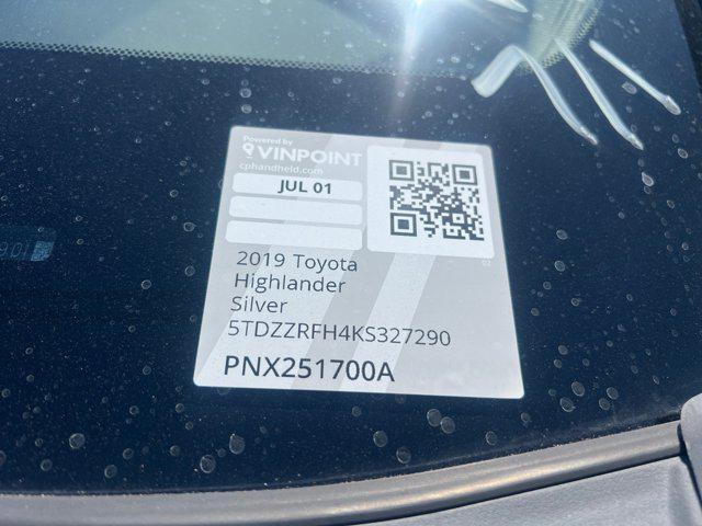 used 2019 Toyota Highlander car, priced at $20,764