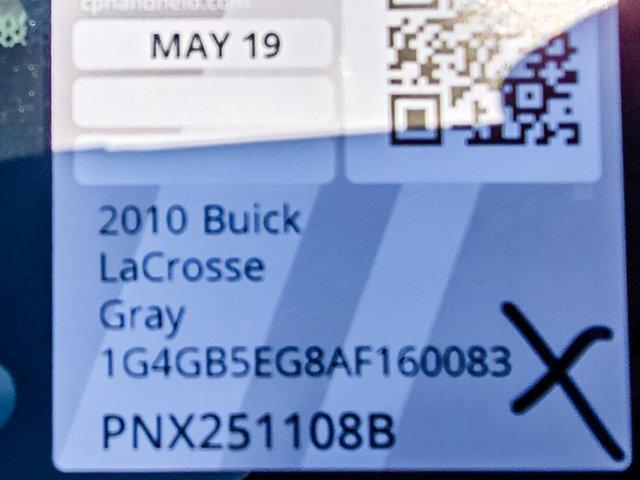 used 2010 Buick LaCrosse car, priced at $9,994