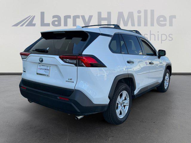 used 2021 Toyota RAV4 Hybrid car, priced at $26,291