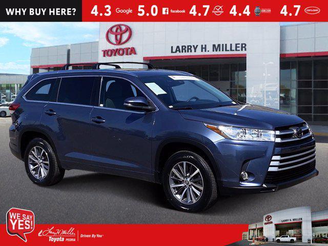 used 2018 Toyota Highlander car, priced at $25,496
