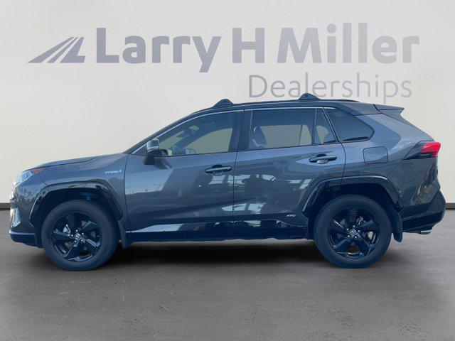 used 2021 Toyota RAV4 Hybrid car, priced at $30,510
