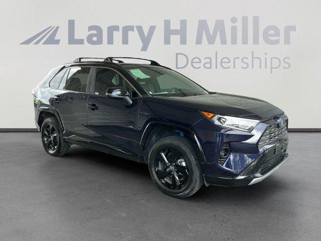 used 2020 Toyota RAV4 Hybrid car, priced at $28,729