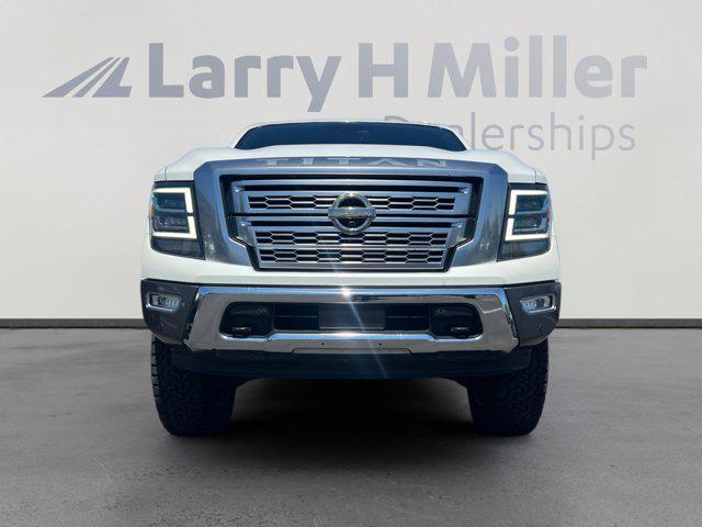 used 2021 Nissan Titan car, priced at $36,287