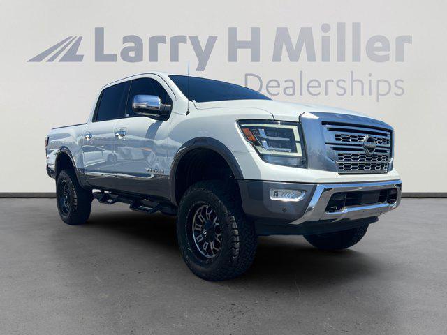 used 2021 Nissan Titan car, priced at $36,287