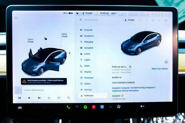 used 2020 Tesla Model 3 car, priced at $22,455