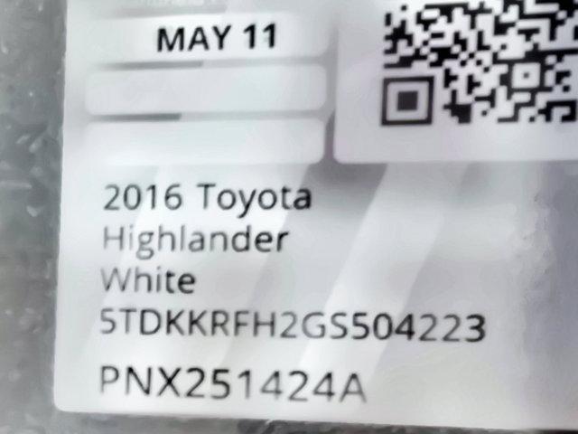 used 2016 Toyota Highlander car, priced at $20,994