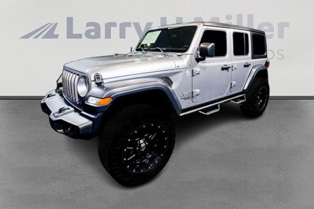 used 2018 Jeep Wrangler Unlimited car, priced at $28,725