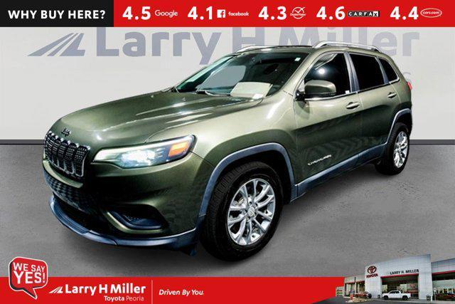 used 2020 Jeep Cherokee car, priced at $19,445