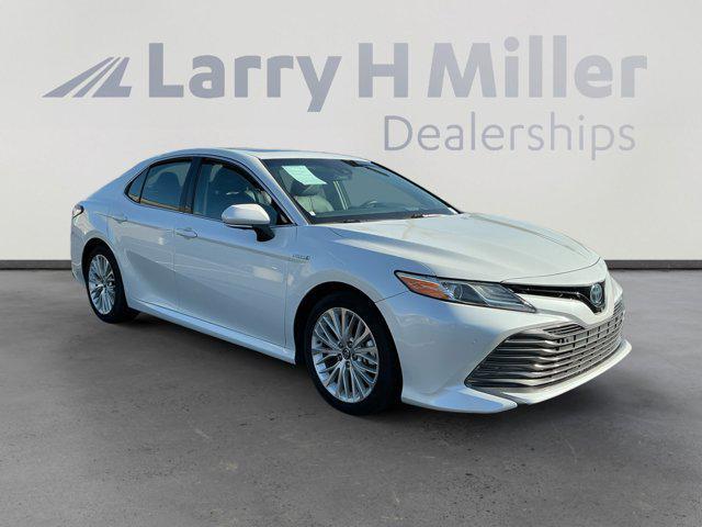 used 2018 Toyota Camry Hybrid car, priced at $24,996