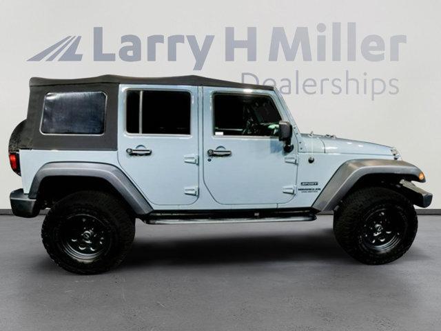 used 2014 Jeep Wrangler Unlimited car, priced at $18,994