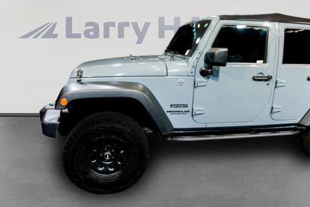 used 2014 Jeep Wrangler Unlimited car, priced at $18,994