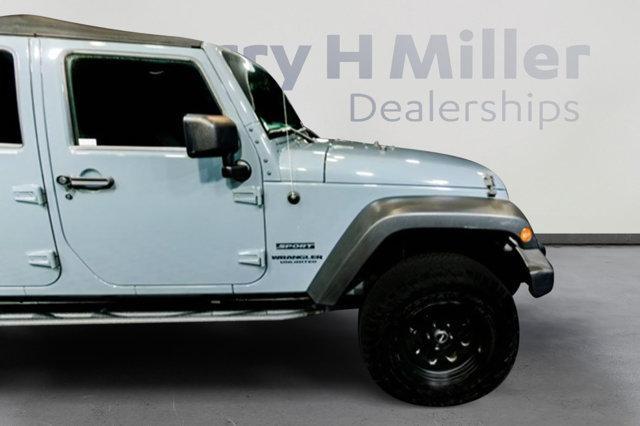 used 2014 Jeep Wrangler Unlimited car, priced at $18,994