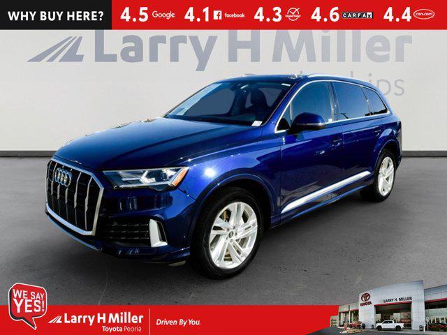 used 2021 Audi Q7 car, priced at $34,671