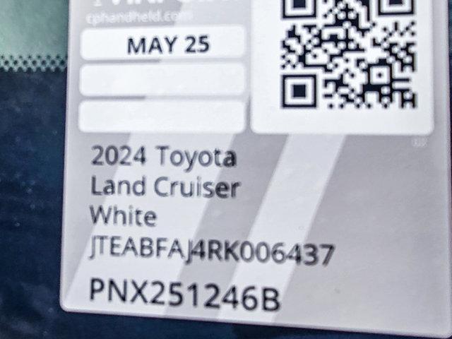 used 2024 Toyota Land Cruiser car, priced at $63,994