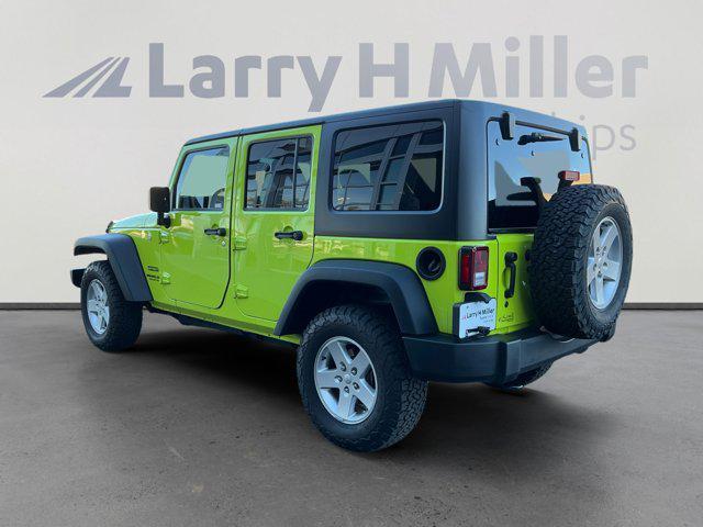 used 2016 Jeep Wrangler Unlimited car, priced at $22,876