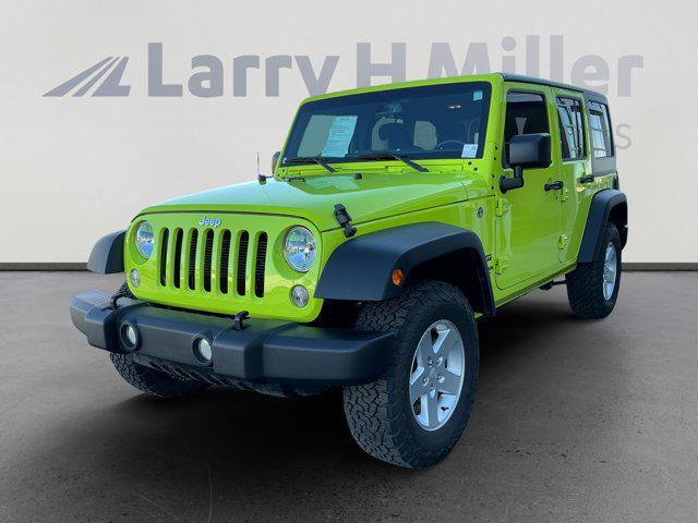 used 2016 Jeep Wrangler Unlimited car, priced at $22,876