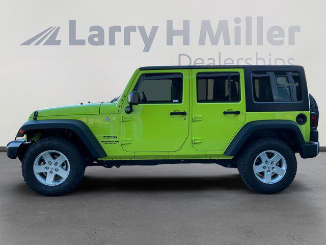used 2016 Jeep Wrangler Unlimited car, priced at $22,876