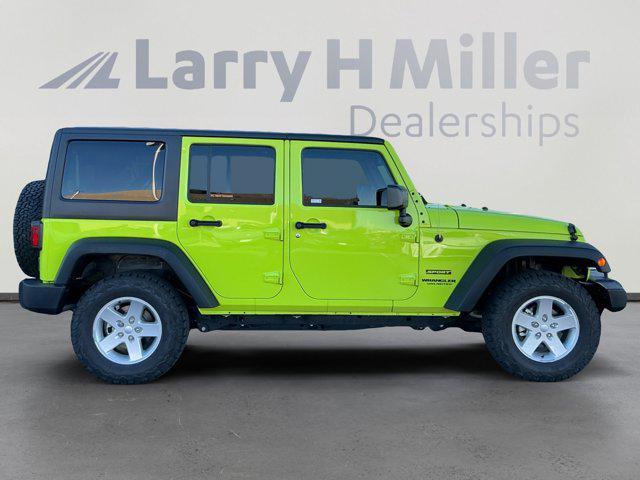used 2016 Jeep Wrangler Unlimited car, priced at $22,876